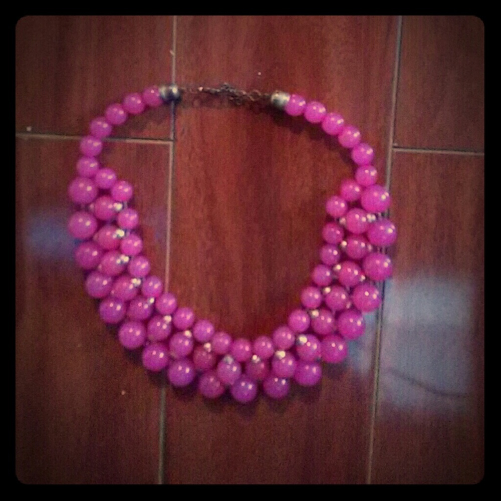 Pink necklace